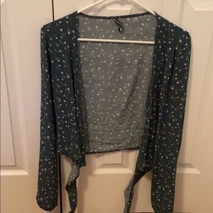 Brandy Melville Wrap Top